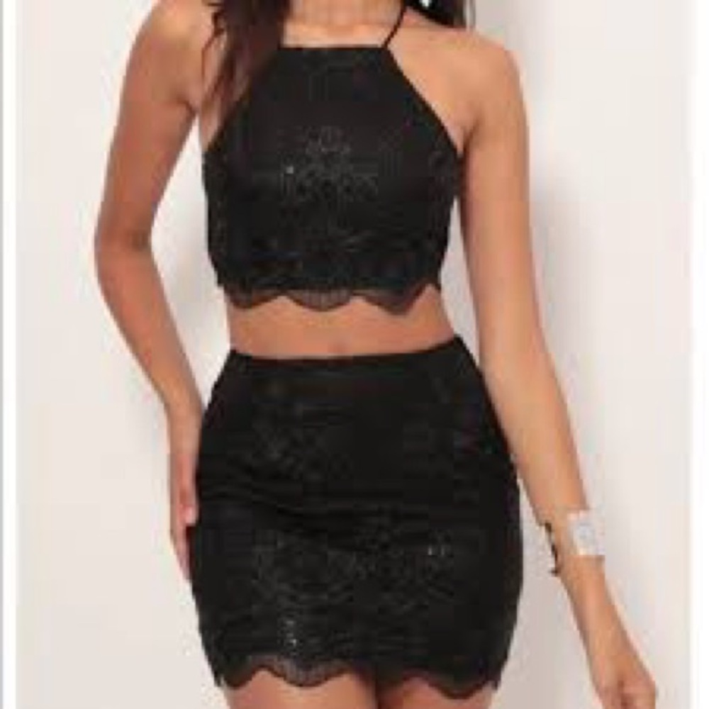 Lucy in the sky two piece skirt set